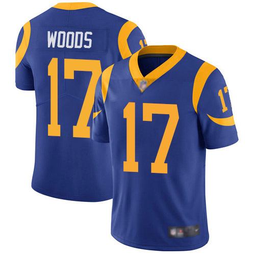 Los Angeles Rams Limited Royal Blue Men Robert Woods Alternate Jersey NFL Football 17 Vapor Untouchable